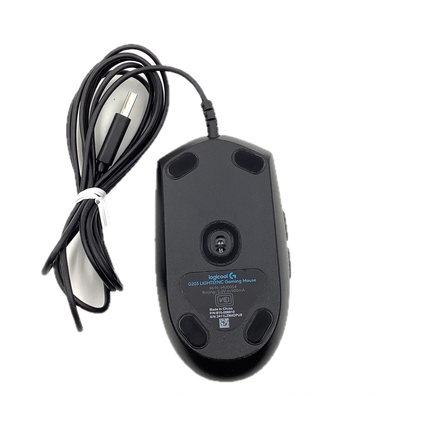 【全額返金保証】【最速発送】Logicool G 203 LIGHTSYNC Gaming Mouse G203 美品 動作確認済
