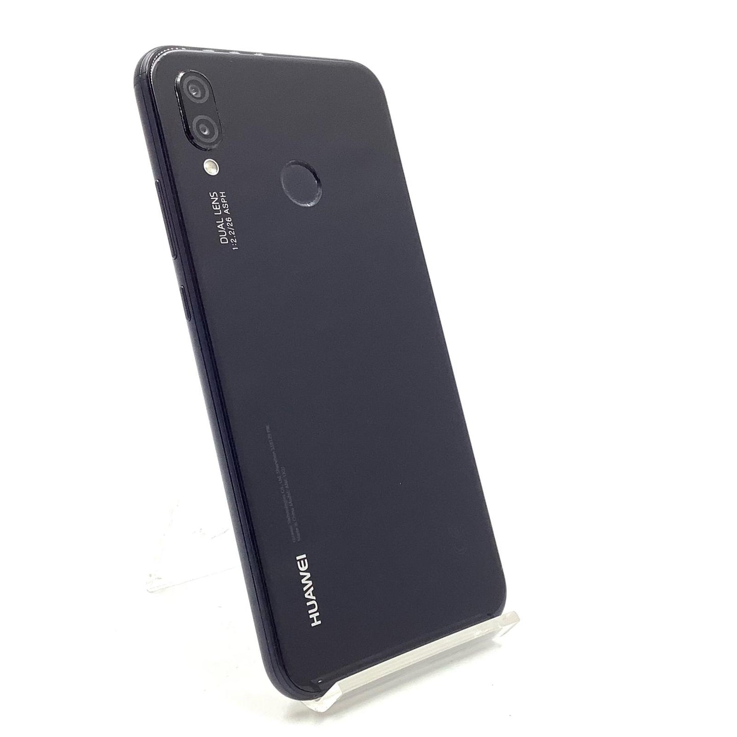 【全額返金保証】【最速発送】Huawei P 20 lite 32GB ミッドナイトブラック SIMフリー ANE-LX2J 白ロム 美品 動作確認済