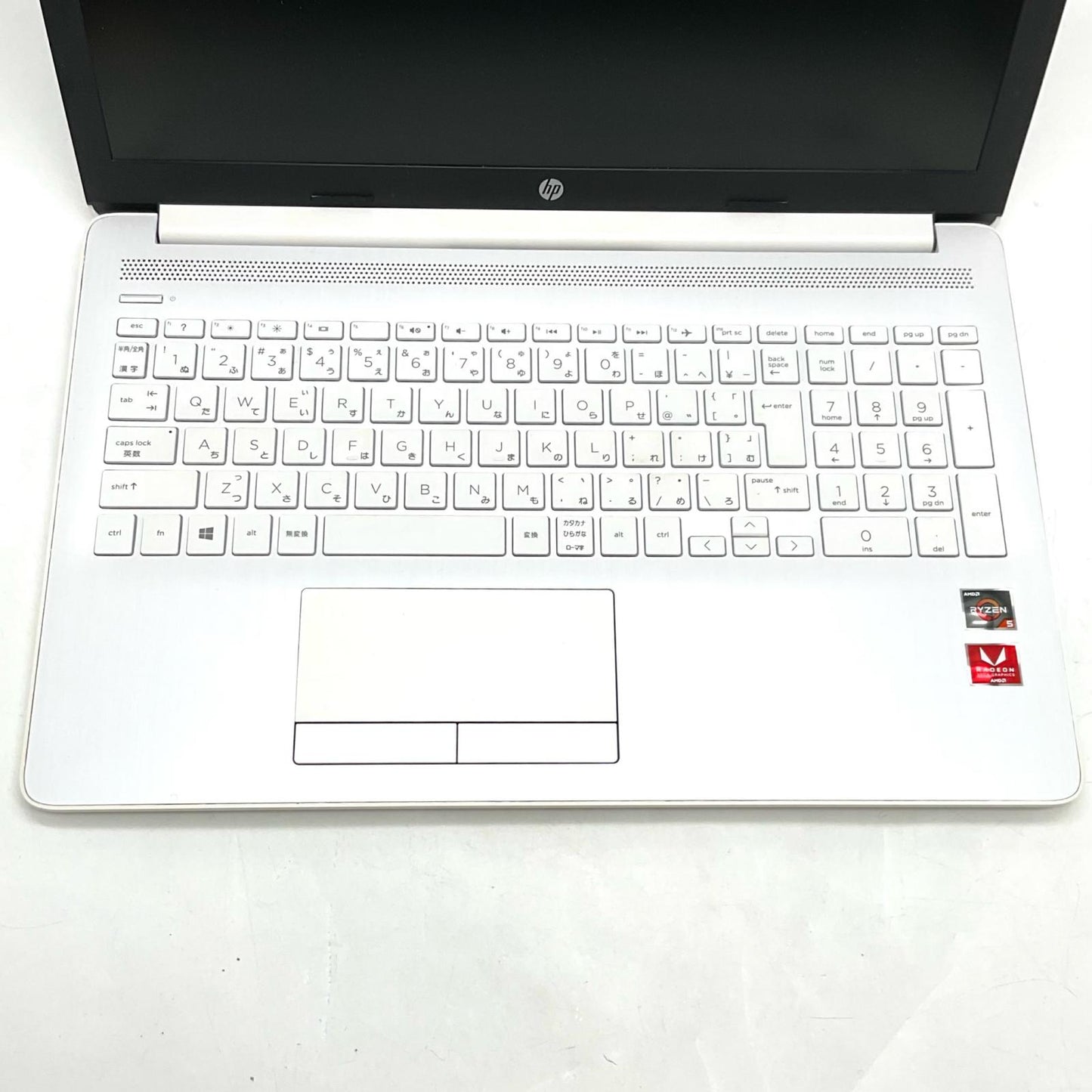 【最速発送】HP Notebook 15-ab1052AU 8LX89PA#ABJ Ryzen 5 3500U with Radeon Vega Mobile Gfx 16GB M.2 SSD 256GB 84.8%【難有】