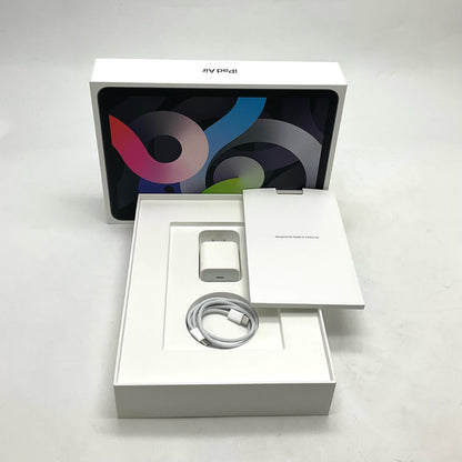 【全額返金保証】【最速発送】Apple iPad Air 10.9インチ 第4世代 64GB スペースグレイ Wi-Fi 美品 動作確認済