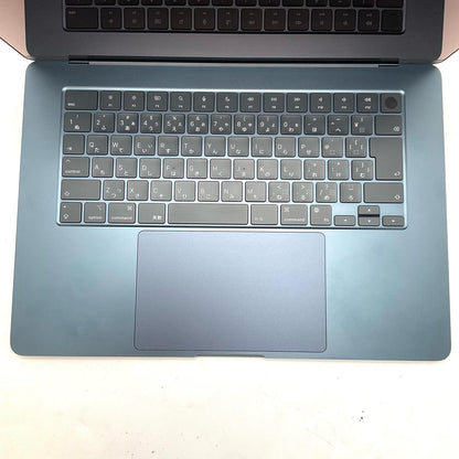 【全額返金保証】【最速発送】Apple MacBook Air 15.3インチ 2024 Apple M3 16GB 256GB ミッドナイト 100% 美品 動作確認済