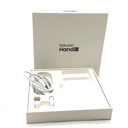 【全額返金保証】【最速発送】楽天モバイル Rakuten Hand 5G 128GB ホワイト 楽天モバイル P780 白ロム 超美品 動作確認済