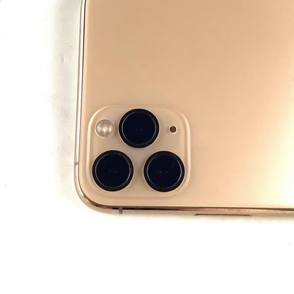 【全額返金保証】【最速発送】Apple iPhone iPhone 11 Pro Max 64GB ゴールド docomo SIMフリー 白ロム 美品 動作確認済 86%