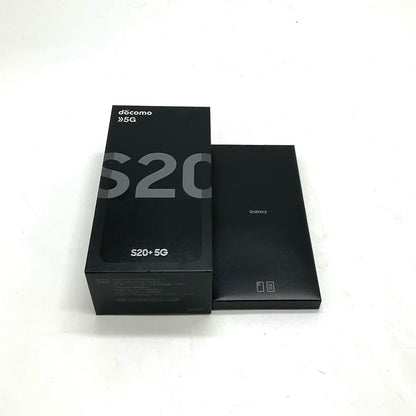 【全額返金保証】【最速発送】SAMSUNG Galaxy S20+ 5G 128GB コスミックグレー docomo SC-52A 白ロム 美品 動作確認済