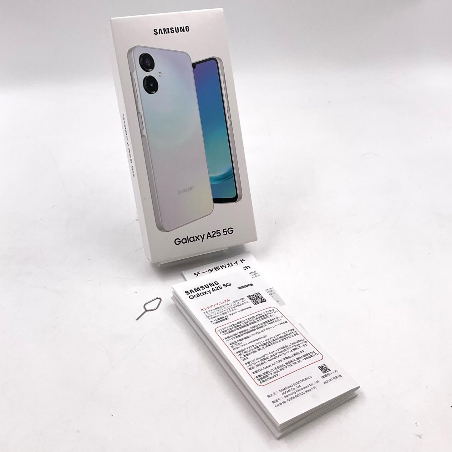 【全額返金保証】【最速発送】SAMSUNG Galaxy A25 5G 64GB ライトブルー au SIMフリー SCG33 白ロム 超美品 動作確認済