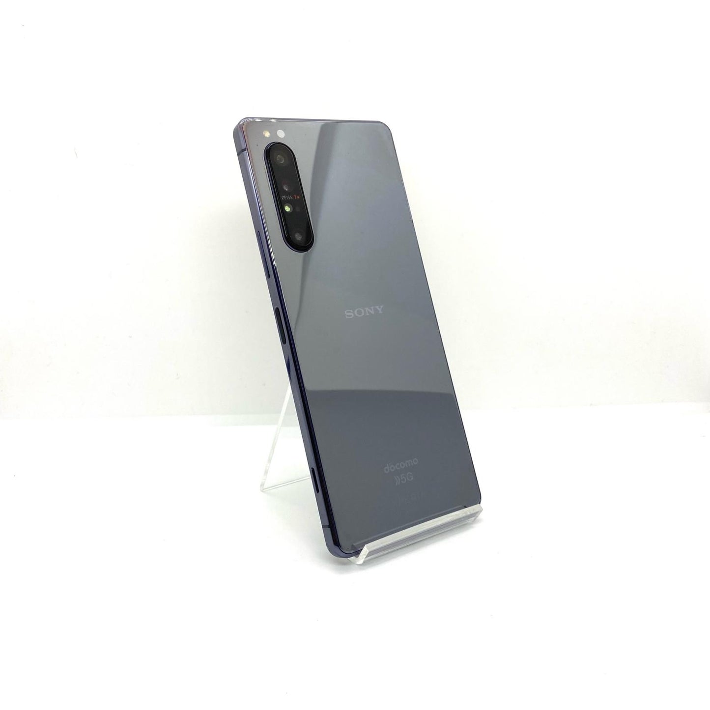 【全額返金保証】【最速発送】Sony Xperia 1 II 128GB パープル docomo SO-51A 白ロム 動作確認済