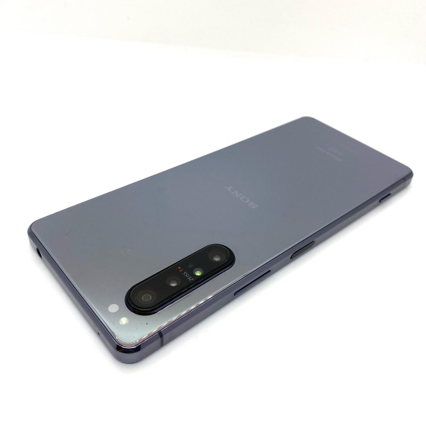 【全額返金保証】【最速発送】Sony Xperia 1 II 128GB パープル docomo SO-51A 白ロム 動作確認済