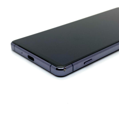 【全額返金保証】【最速発送】Sony Xperia 1 II 128GB パープル docomo SO-51A 白ロム 動作確認済