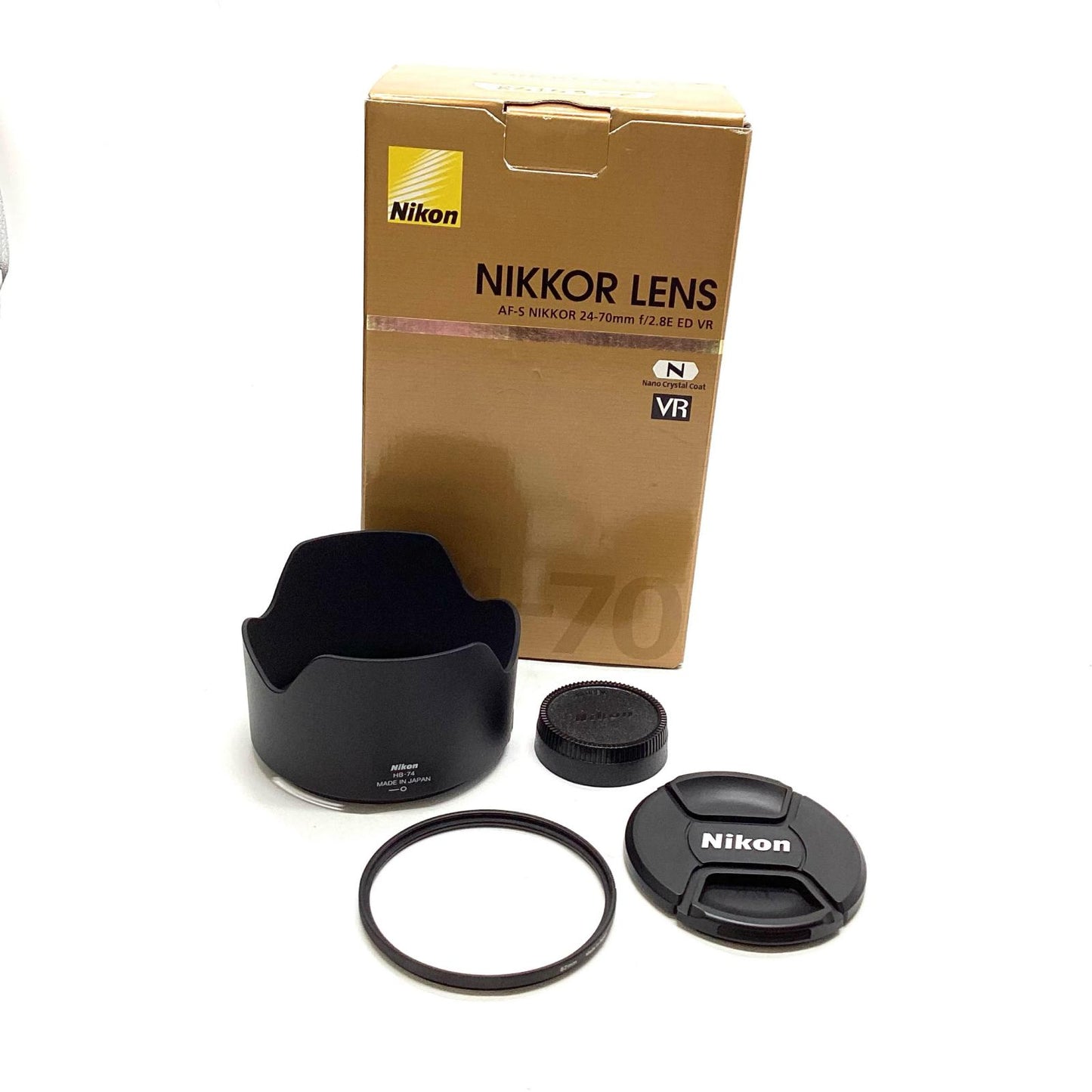 【全額返金保証】【最速発送】Nikon AF-S NIKKOR 24-70mm F2.8E ED VR 美品 動作確認済