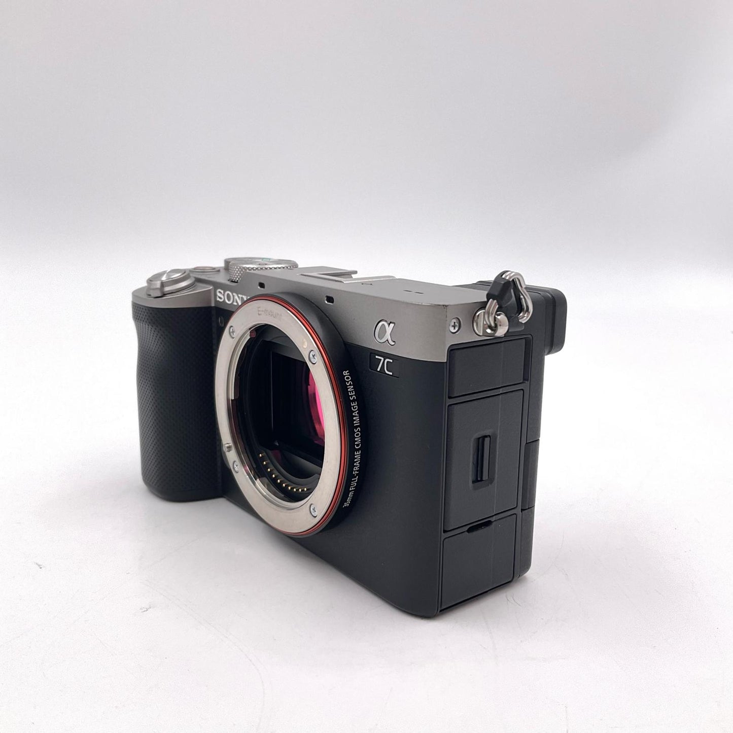 【全額返金保証】【最速発送】Sony デジタル一眼 α7C ボディ シルバー 美品 動作確認済