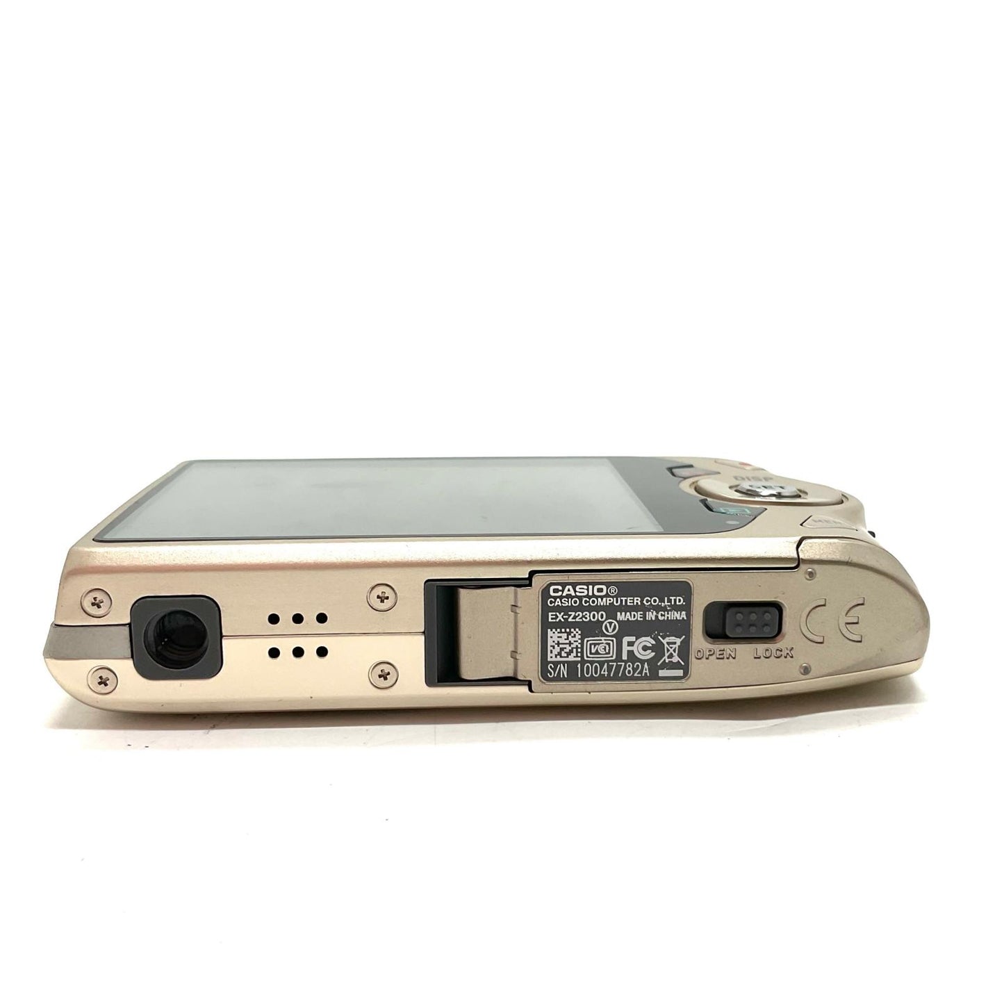 【最速発送】 コンパクトデジタルカメラ CASIO EXILIM EX-Z2300 ゴールド【難有】