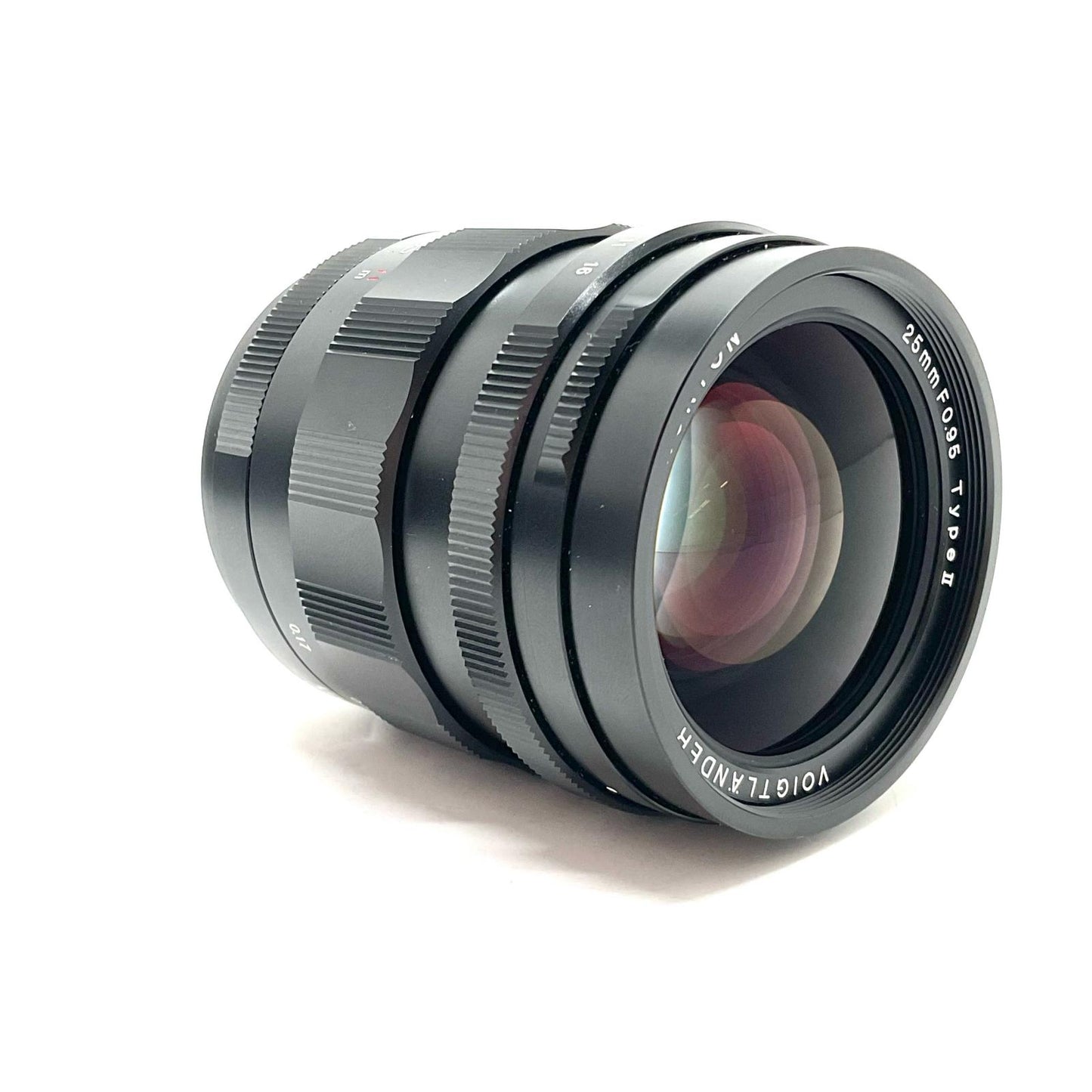【全額返金保証】【最速発送】 VOIGTLANDER NOKTON 25mm F0.95 TypeII マイクロフォーサーズ 美品 動作確認済