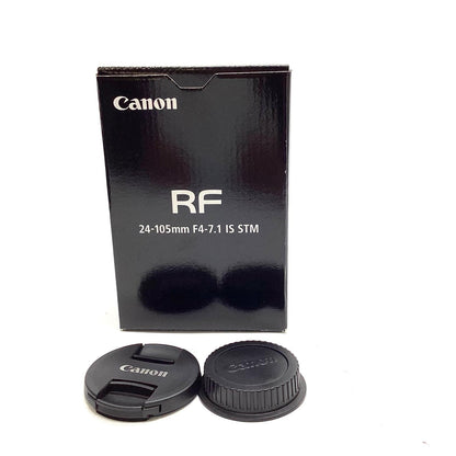 【全額返金保証】【最速発送】Canon RF 24-105mm F4-7.1 IS STM 超美品 動作確認済