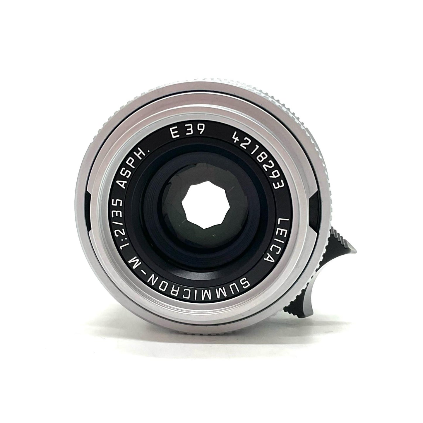 【全額返金保証】【最速発送】Leica Summicron-M 35mm F2 ASPH. シルバー 6Bit E39 美品 動作確認済