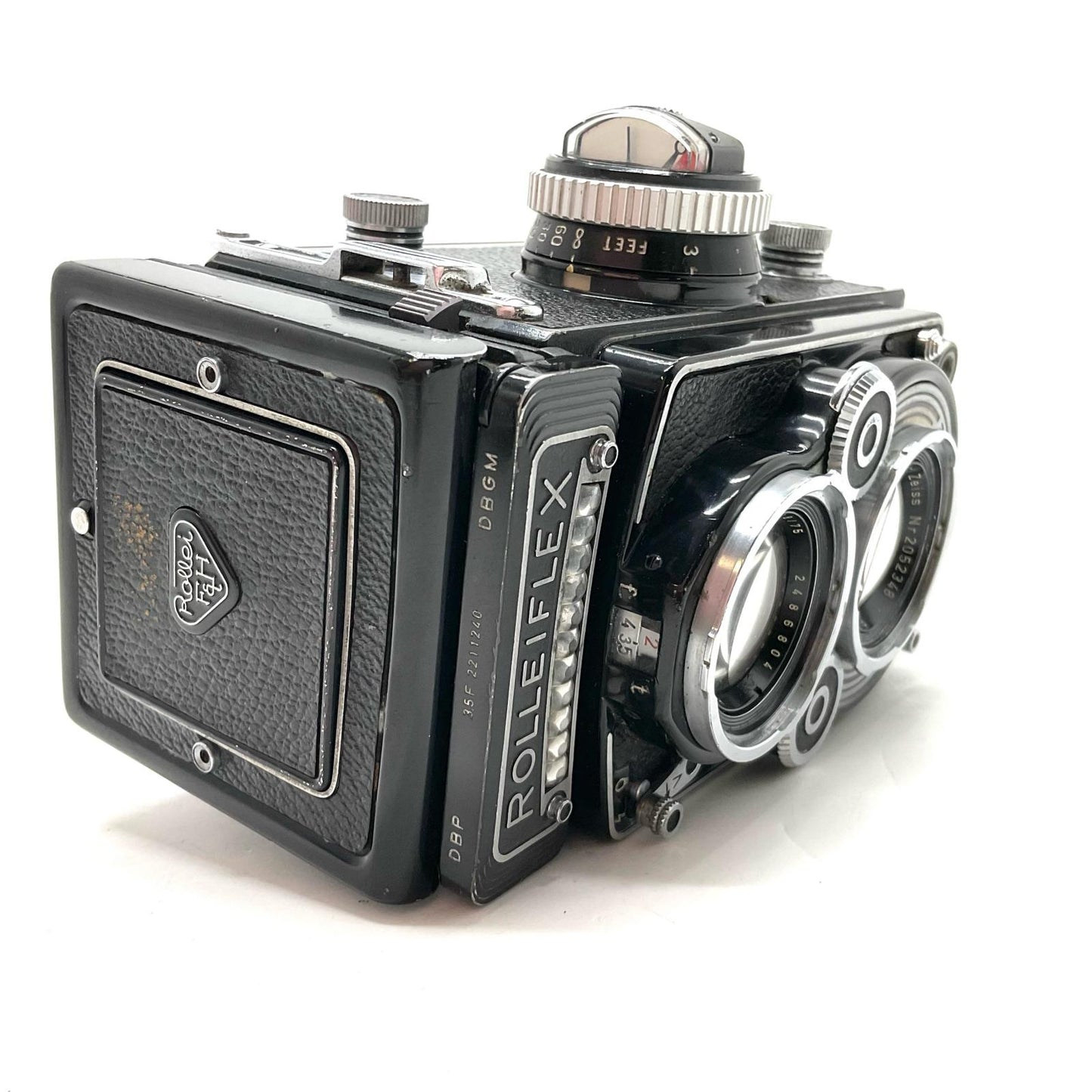 【最速発送】 Rollei ROLLEIFLEX 3.5F Planar 75mm F3.5【難有】