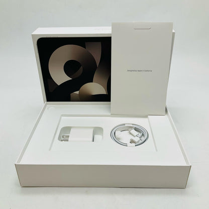 【全額返金保証】【最速発送】Apple iPad Air 第5世代 64GB シルバー WiFi+Cellular Softbank SIMフリー 白ロム 美品 動作確認済