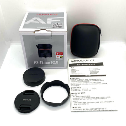 【全額返金保証】【最速発送】SAMYANG AF 18mm F2.8 超美品 動作確認済