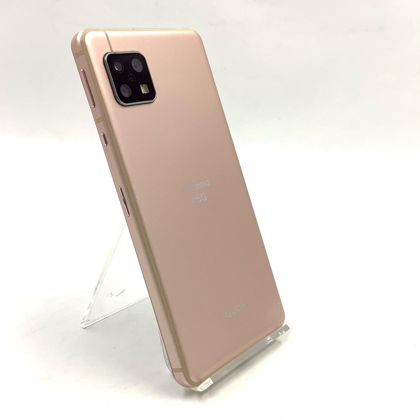 【全額返金保証】【最速発送】SHARP AQUOS sense5G 64GB ライトカッパー docomo SH-53A 白ロム 動作確認済