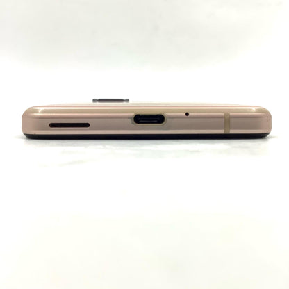 【全額返金保証】【最速発送】SHARP AQUOS sense5G 64GB ライトカッパー docomo SH-53A 白ロム 動作確認済