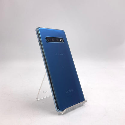 【全額返金保証】【最速発送】SAMSUNG Galaxy S10 128GB docomo SC-03L 白ロム 美品 動作確認済
