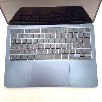 【全額返金保証】【最速発送】Apple MacBook Air 13.6インチ 2022 M2 8コア 16GB 256GB ミッドナイト 87% 美品 動作確認済