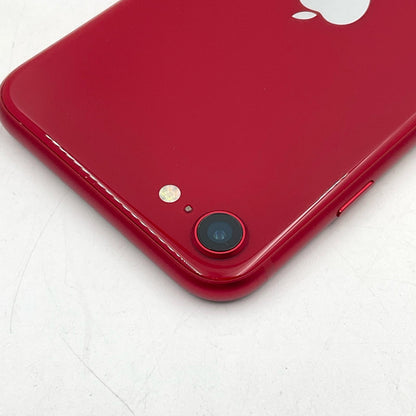 【全額返金保証】【最速発送】Apple iPhone iPhone SE（第3世代） 128GB (PRODUCT)RED Softbank SIMフリー 白ロム 美品 動作確認済 85%