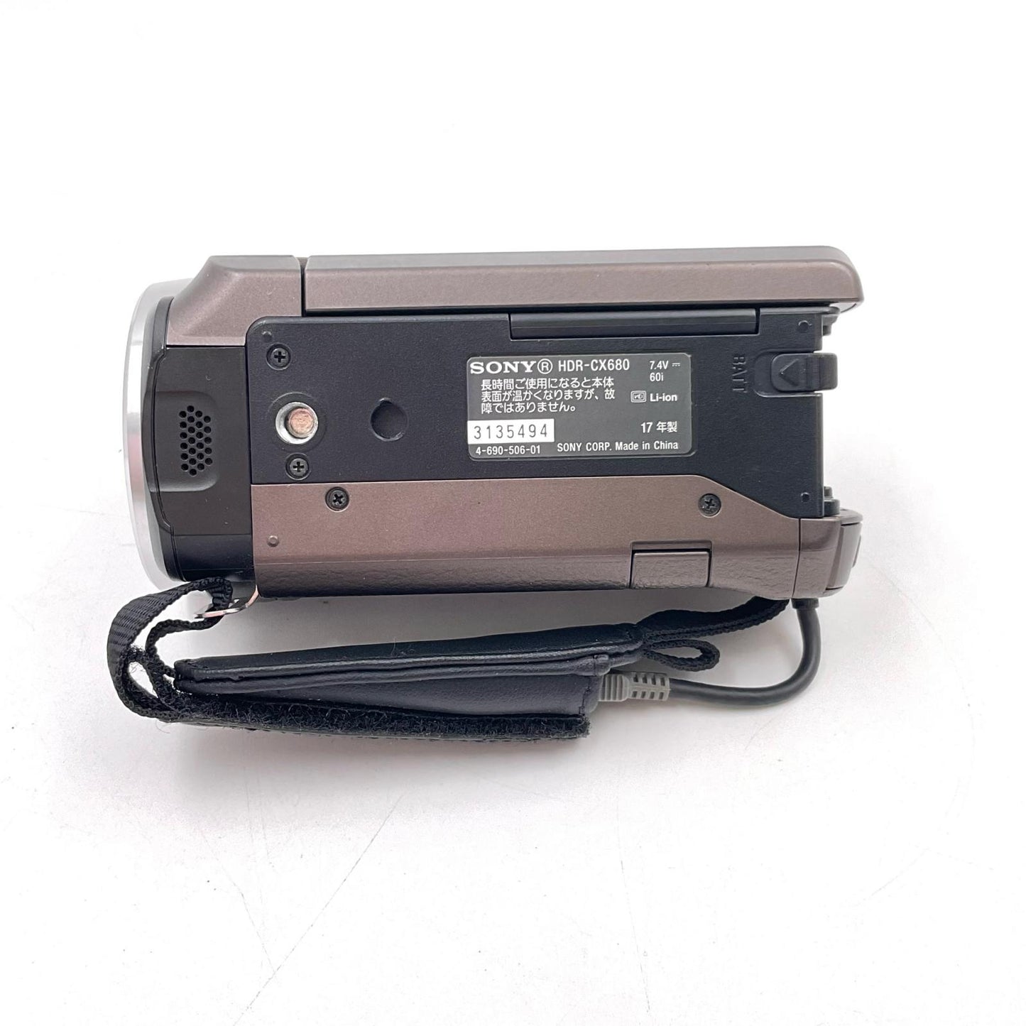 【全額返金保証】【最速発送】Sony HDR-CX680 ブロンズブラウン 動作確認済