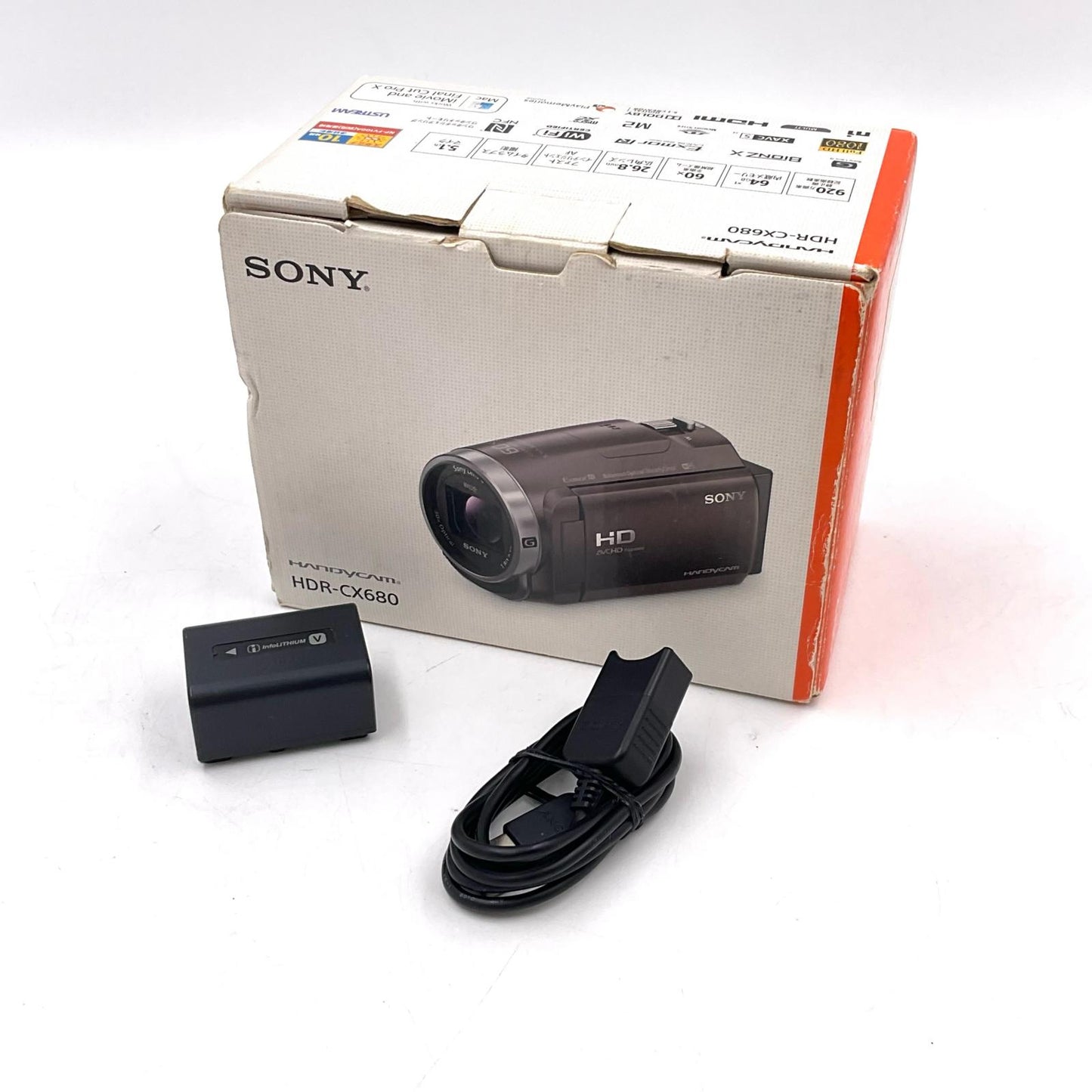 【全額返金保証】【最速発送】Sony HDR-CX680 ブロンズブラウン 動作確認済