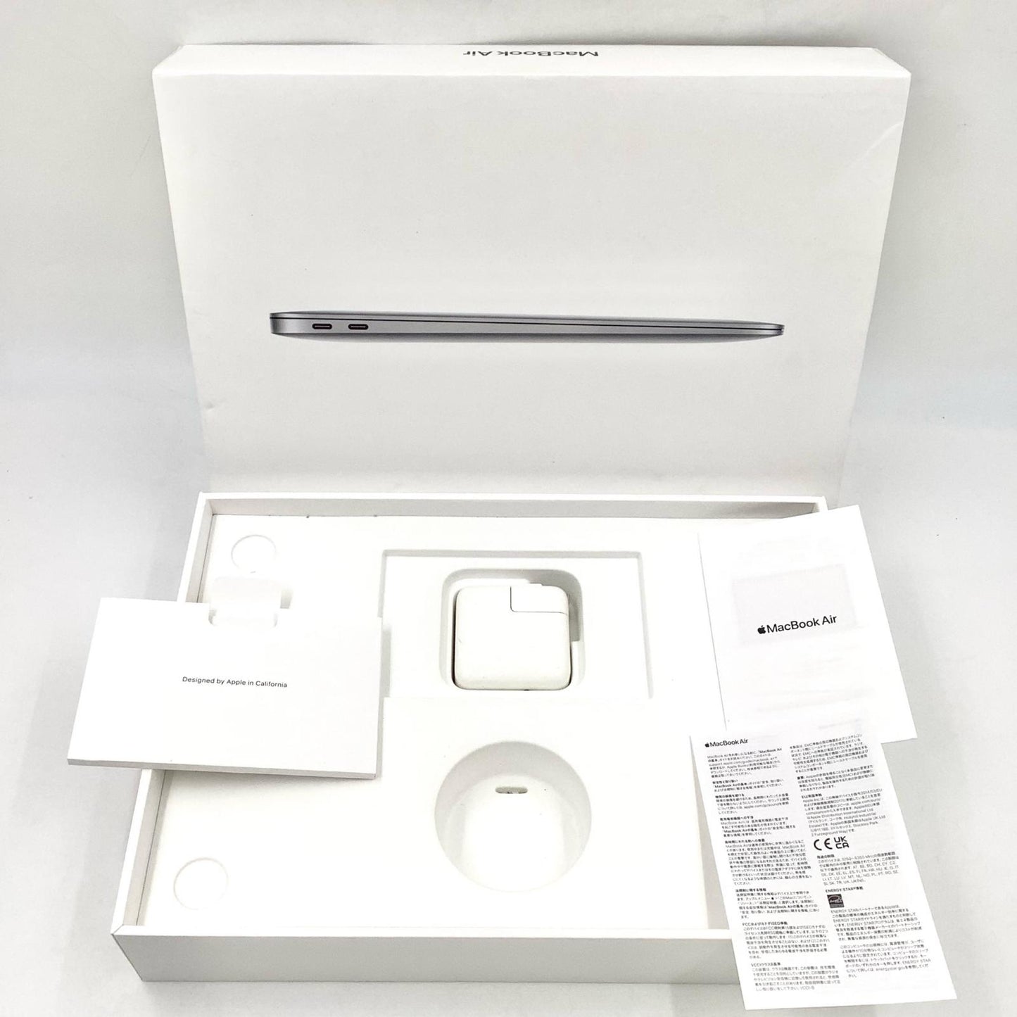 【全額返金保証】【最速発送】Apple MacBook Air 13インチ 2020 Apple M1 8GB 256GB スペースグレイ 96% 動作確認済