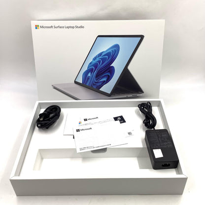 【全額返金保証】【最速発送】Microsoft Surface Laptop Studio 1964 11th Gen Intel Core i5-11300H 16GB M.2 SSD 512GB 88.0% 美品 動作確認済
