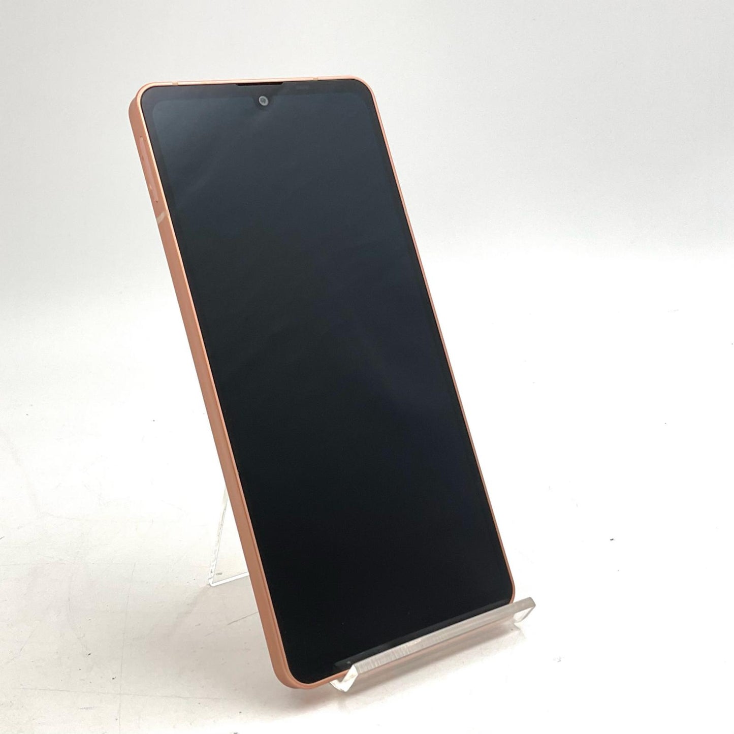 【最速発送】SHARP AQUOS sense6 64GB ライトカッパー au SHG05 白ロム【難有】