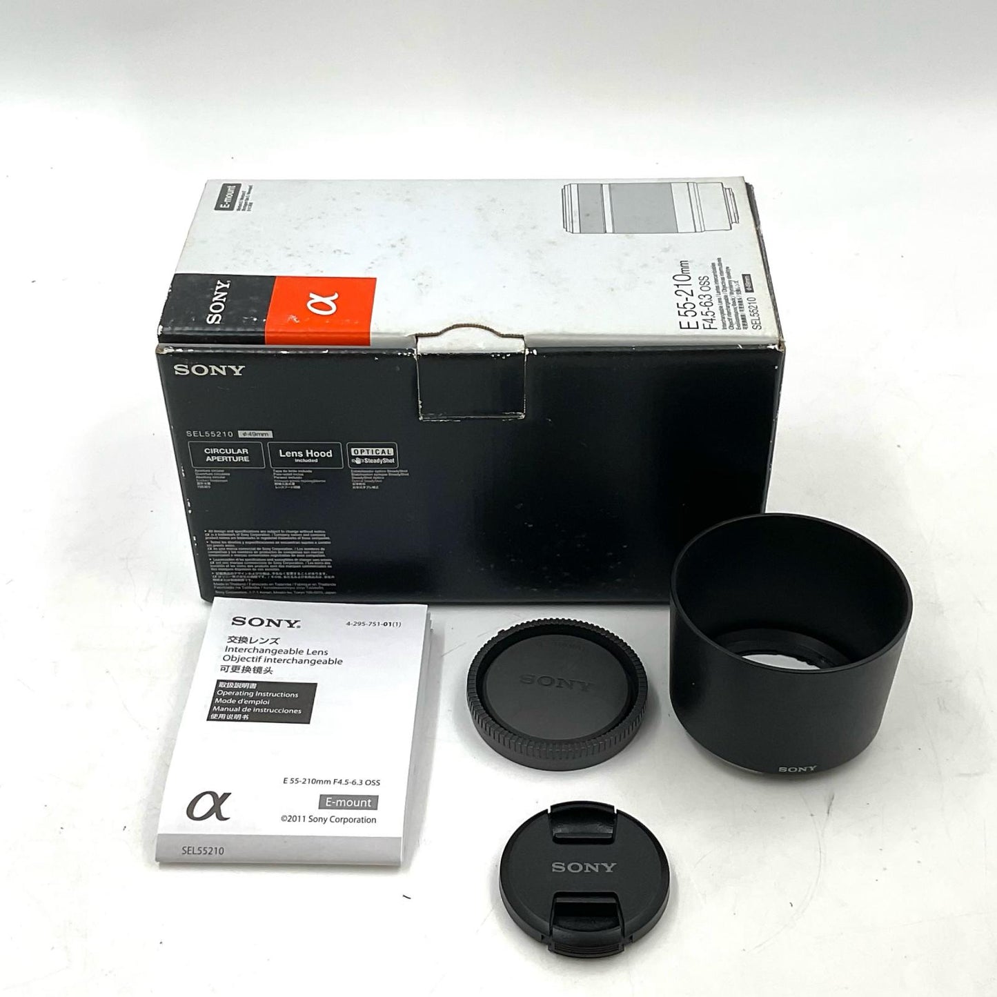 【最速発送】Sony E 55-210mm F4.5-6.3 OSS SEL55210【難有】