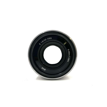 【全額返金保証】【最速発送】Sony E 50mm F1.8 OSS SEL50F18 美品 動作確認済