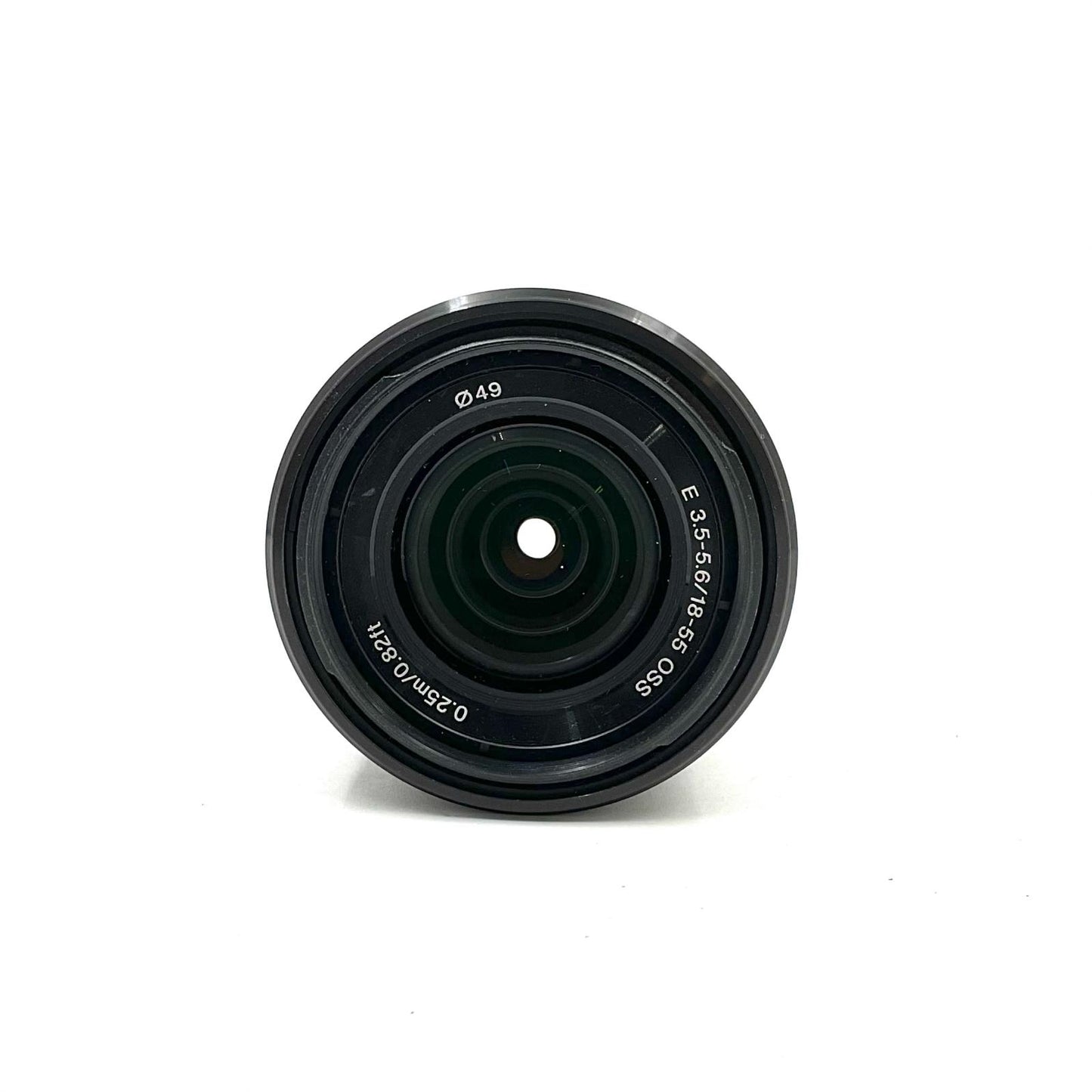 【全額返金保証】【最速発送】Sony E18-55mm F3.5-5.6 OSS SEL1855 [ブラック] 美品 動作確認済