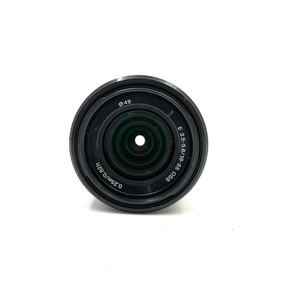 【全額返金保証】【最速発送】Sony E18-55mm F3.5-5.6 OSS SEL1855 [ブラック] 美品 動作確認済