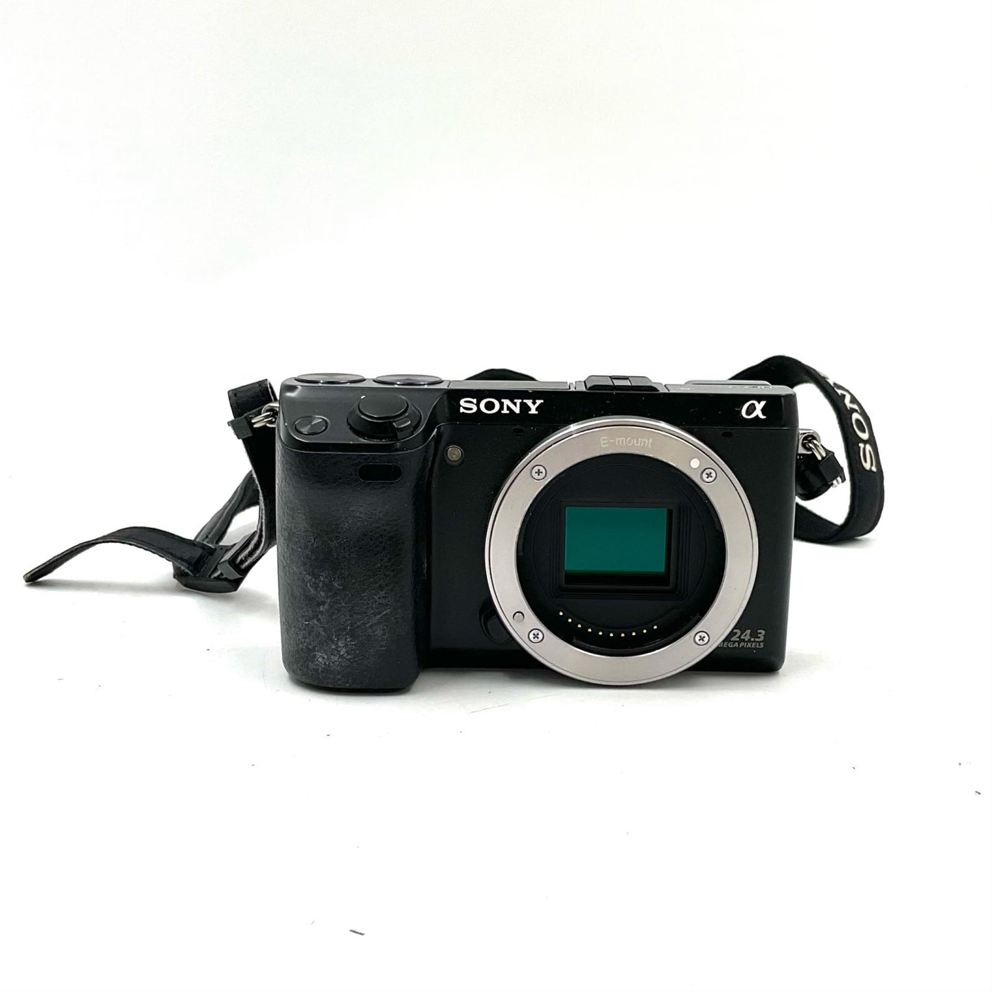 【全額返金保証】【最速発送】Sony デジタル一眼 α NEX-7 ボディ ブラック 動作確認済