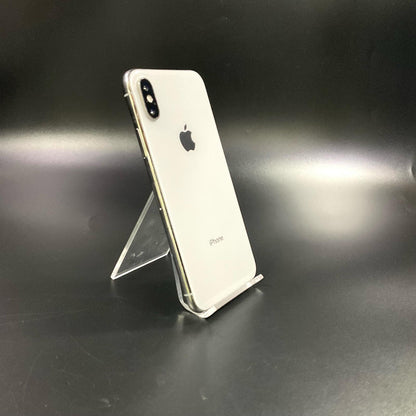 【全額返金保証】【最速発送】Apple iPhone iPhone X 256GB シルバー SIMフリー 白ロム 美品 動作確認済 100%