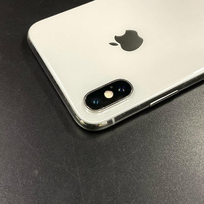 【全額返金保証】【最速発送】Apple iPhone iPhone X 256GB シルバー SIMフリー 白ロム 美品 動作確認済 100%