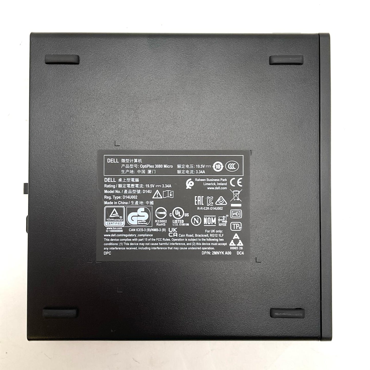 【全額返金保証】【最速発送】DELL OptiPlex 3080 Micro Intel Core i5-10500T 16GB M.2 SSD 256GB 美品 動作確認済