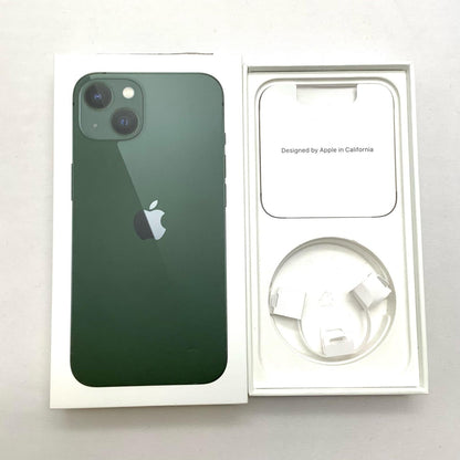 【全額返金保証】【最速発送】Apple iPhone iPhone 13 128GB グリーン au 動作確認済 100%