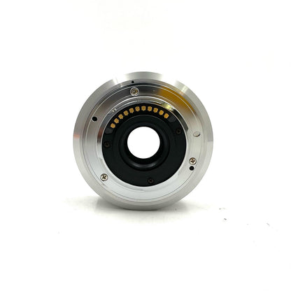 【全額返金保証】【最速発送】Panasonic LUMIX G 20mm/F1.7 II ASPH. H-H020A-S [シルバー] 美品 動作確認済