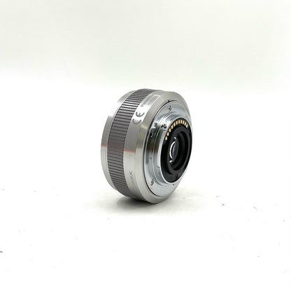 【全額返金保証】【最速発送】Panasonic LUMIX G 20mm/F1.7 II ASPH. H-H020A-S [シルバー] 美品 動作確認済