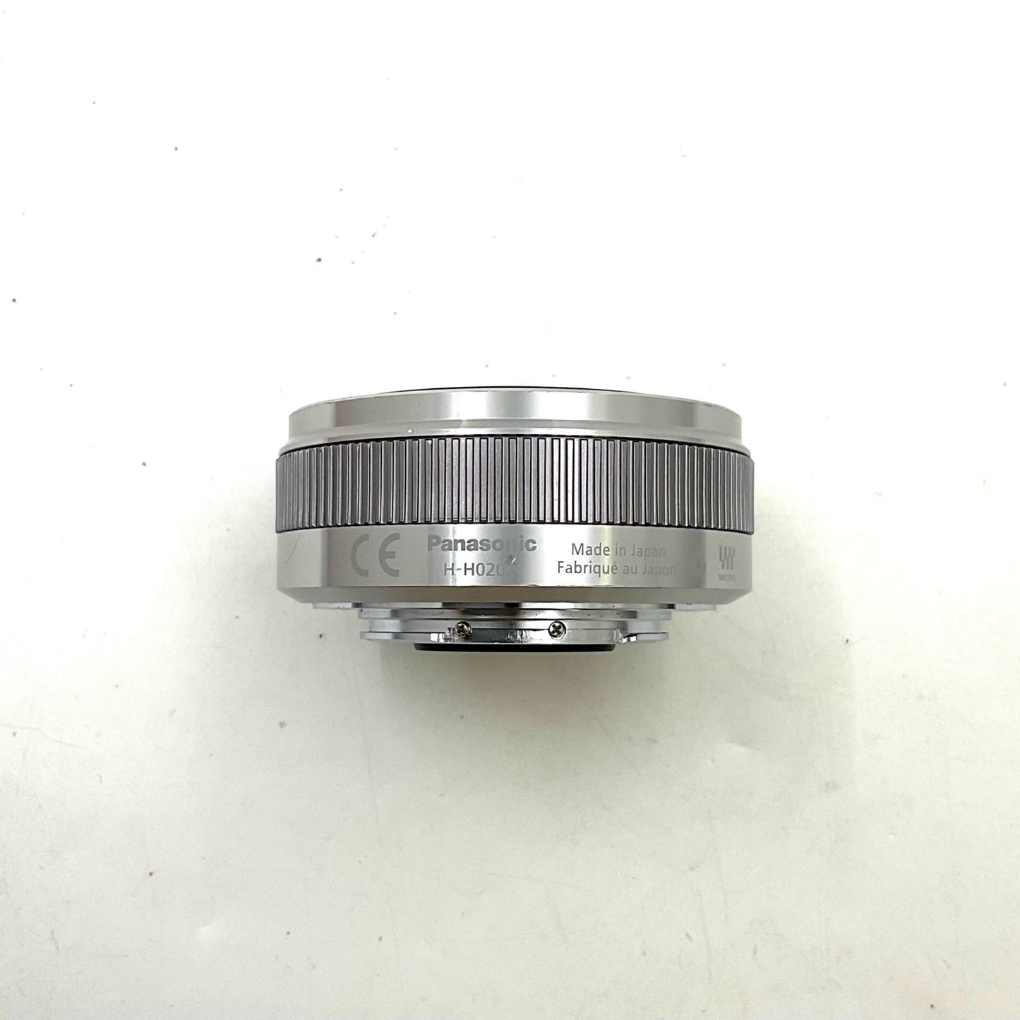 【全額返金保証】【最速発送】Panasonic LUMIX G 20mm/F1.7 II ASPH. H-H020A-S [シルバー] 美品 動作確認済