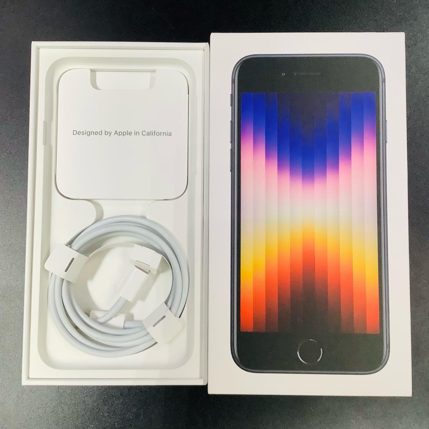 【全額返金保証】【最速発送】Apple iPhone iPhone SE（第3世代） 256GB ミッドナイト SIMフリー 白ロム 動作確認済 79%