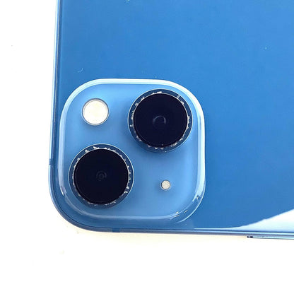 【全額返金保証】【最速発送】Apple iPhone iPhone 13 128GB ブルー docomo SIMフリー 白ロム 動作確認済 72%