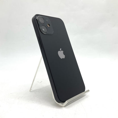 【全額返金保証】【最速発送】Apple iPhone iPhone 12 mini 64GB ブラック au 白ロム 動作確認済 76%
