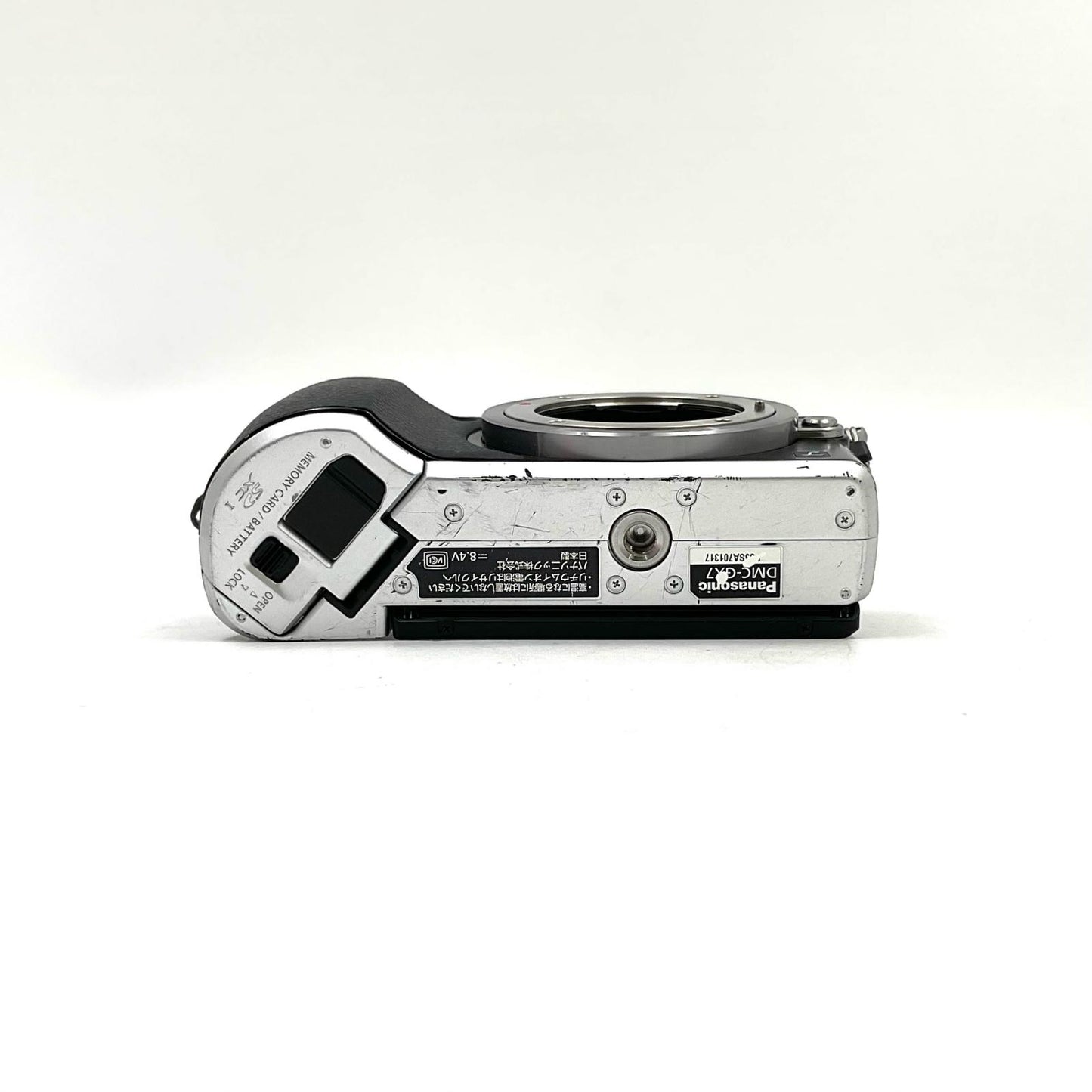 【全額返金保証】【最速発送】Panasonic デジタル一眼 LUMIX DMC-GX7-S ボディ [シルバー] 動作確認済