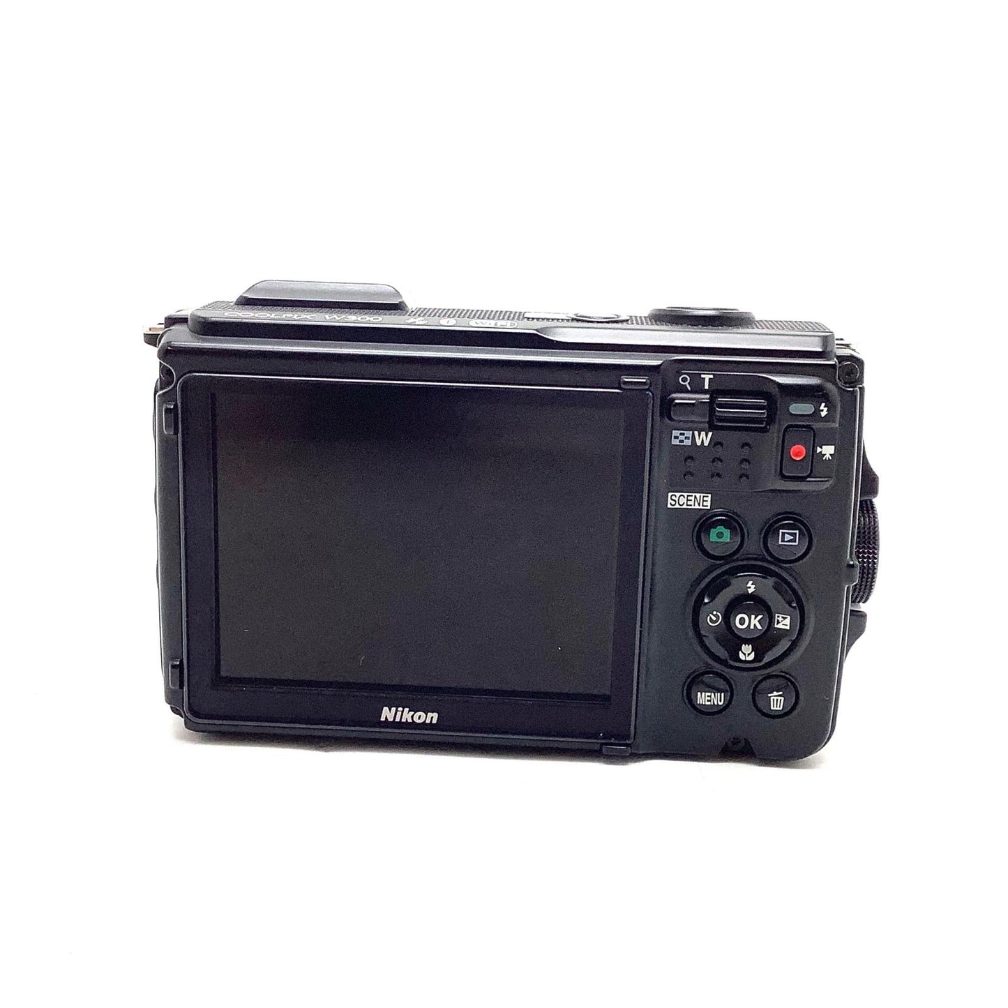 【全額返金保証】【最速発送】Nikon コンパクトデジタルカメラ COOLPIX W300 [イエロー] 美品 動作確認済
