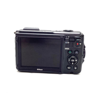 【全額返金保証】【最速発送】Nikon コンパクトデジタルカメラ COOLPIX W300 [イエロー] 美品 動作確認済