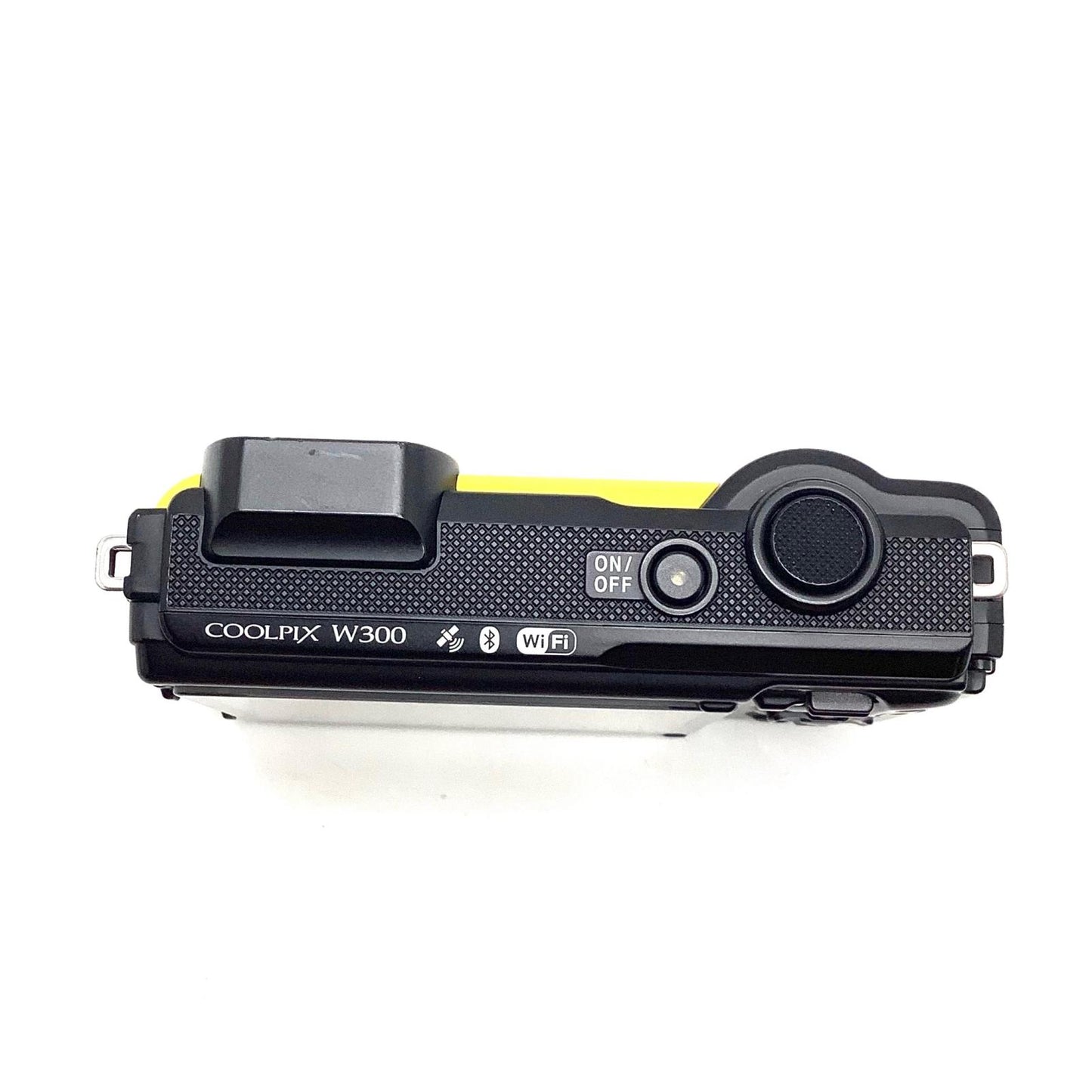 【全額返金保証】【最速発送】Nikon コンパクトデジタルカメラ COOLPIX W300 [イエロー] 美品 動作確認済